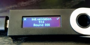 Tendermint Ledger app &quot;Init Validation&quot;